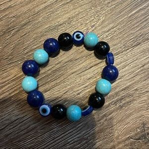 Handmade evil eye bracelet